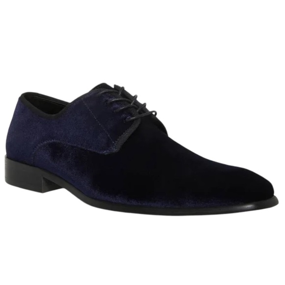 ??? Steve Madden BRYTONN Blue Velvet Oxfords main image 9